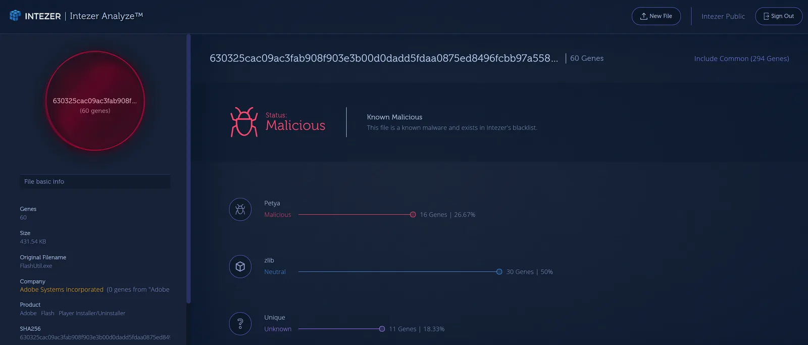 Using Intezer Analyze