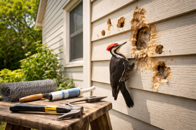 From Pecking to Patching: Fixing Exterior Damage the Right Way