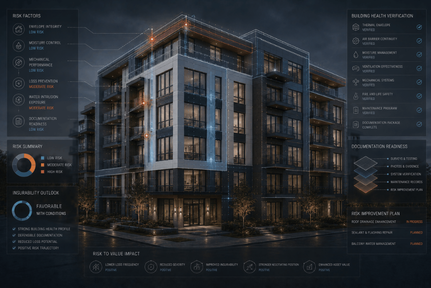 The Insurance Case for Building Science: How Documented Building Health Affects Multifamily Premiums