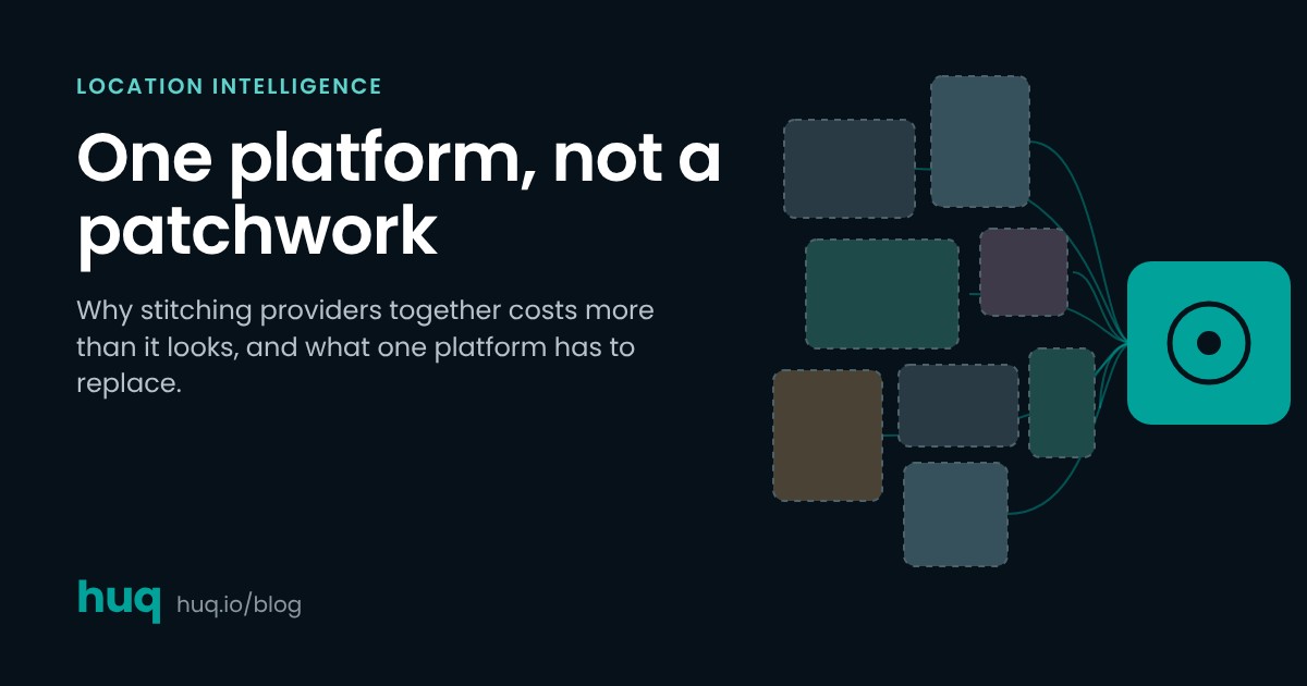 One platform, not a patchwork