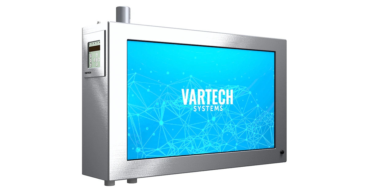 VarTech's 32" ToughStation Purge-Protected Computer/Monitor