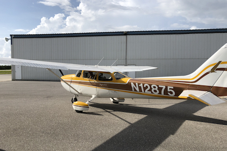 N12875 1973 Cessna 172M aircraft available for rental at CFTAR