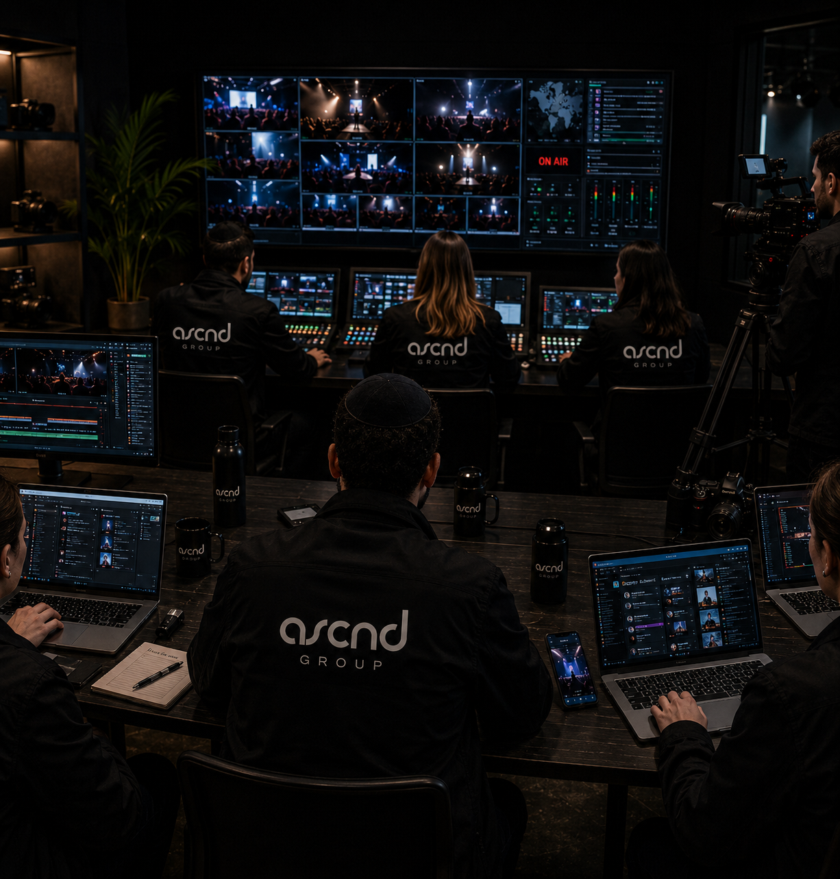 [background image] image of dispatch center (for a courier & delivery service)