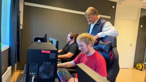 image of community gaming event (for a gaming and entertainment)