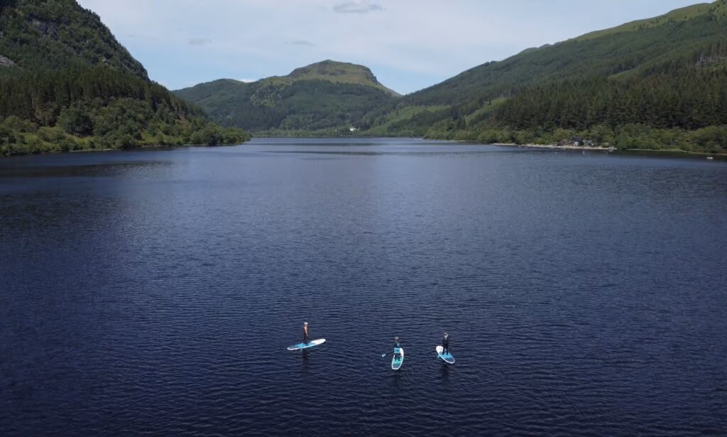 Edinburgh to highlands private transport - Scotland mountain and river challenge; Loch Lubnaig
