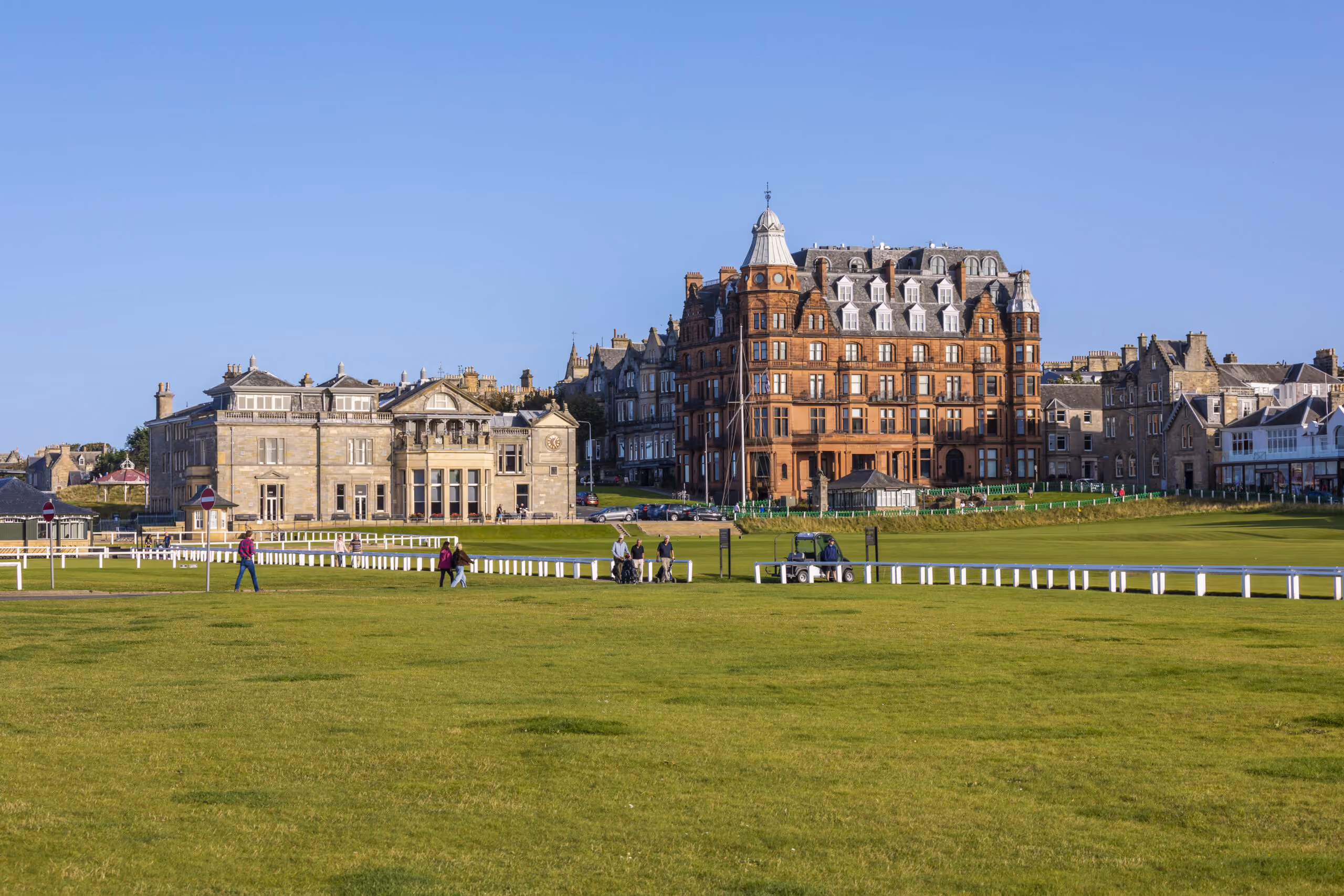 Golfing in Scotland