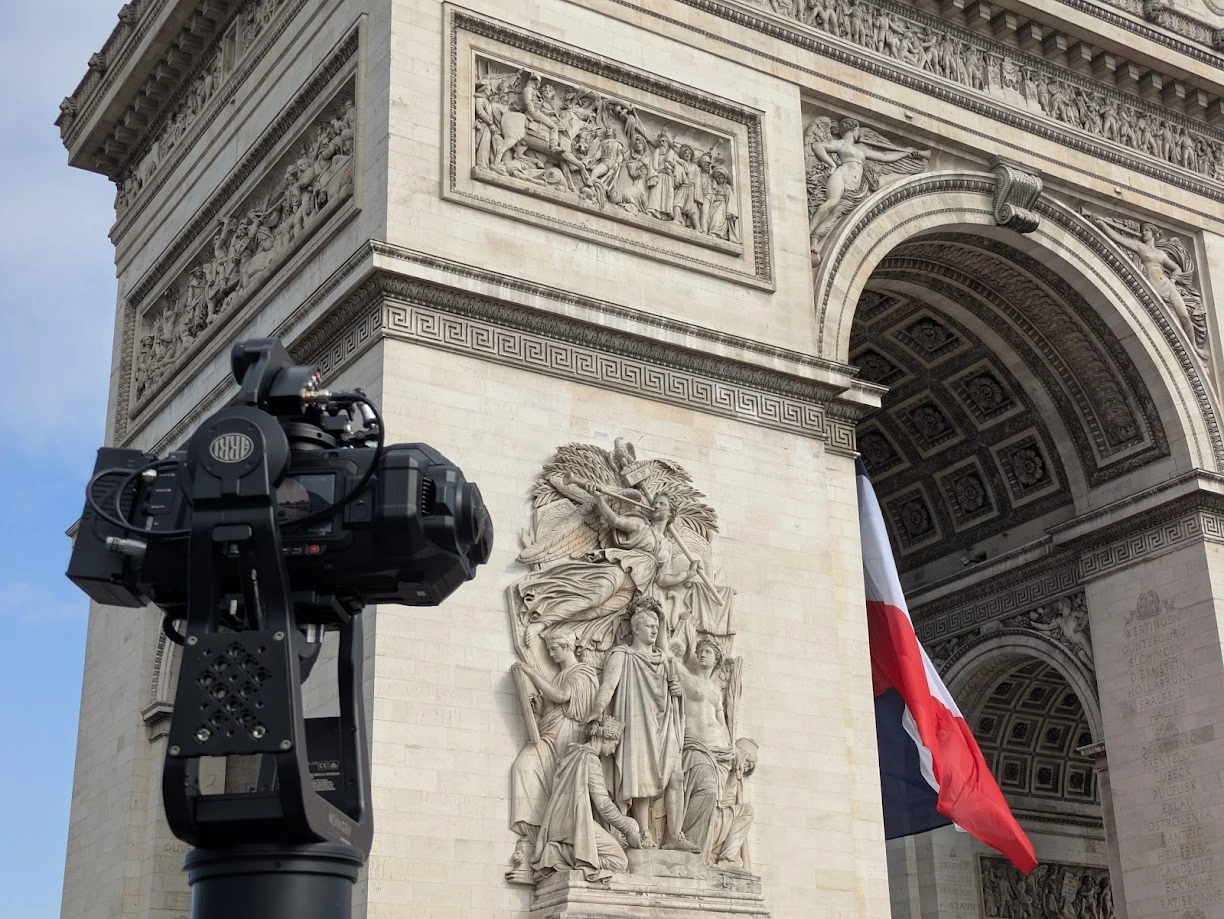 image of behind-the-scenes filming