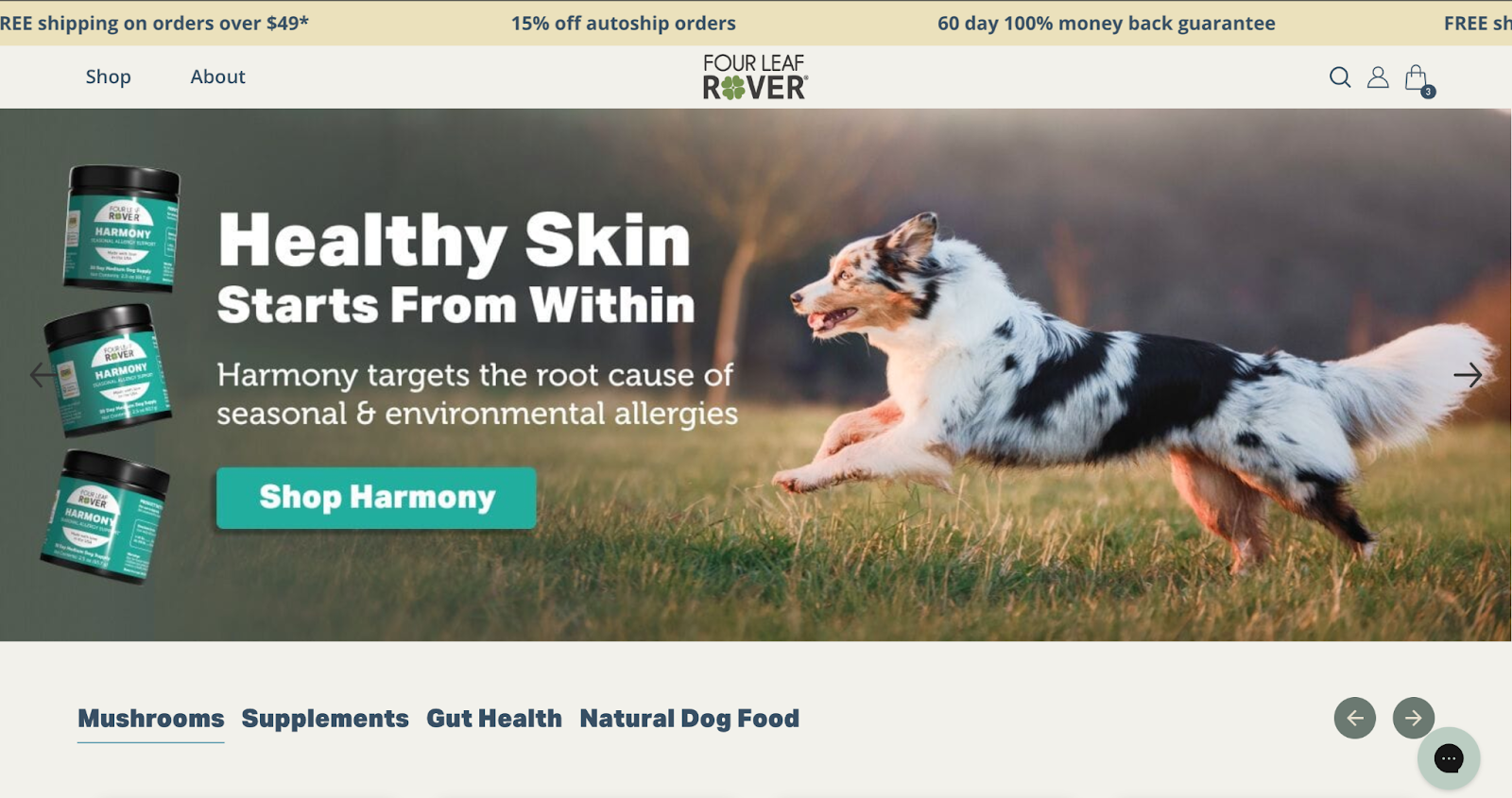 Four Leaf Rover Homepage