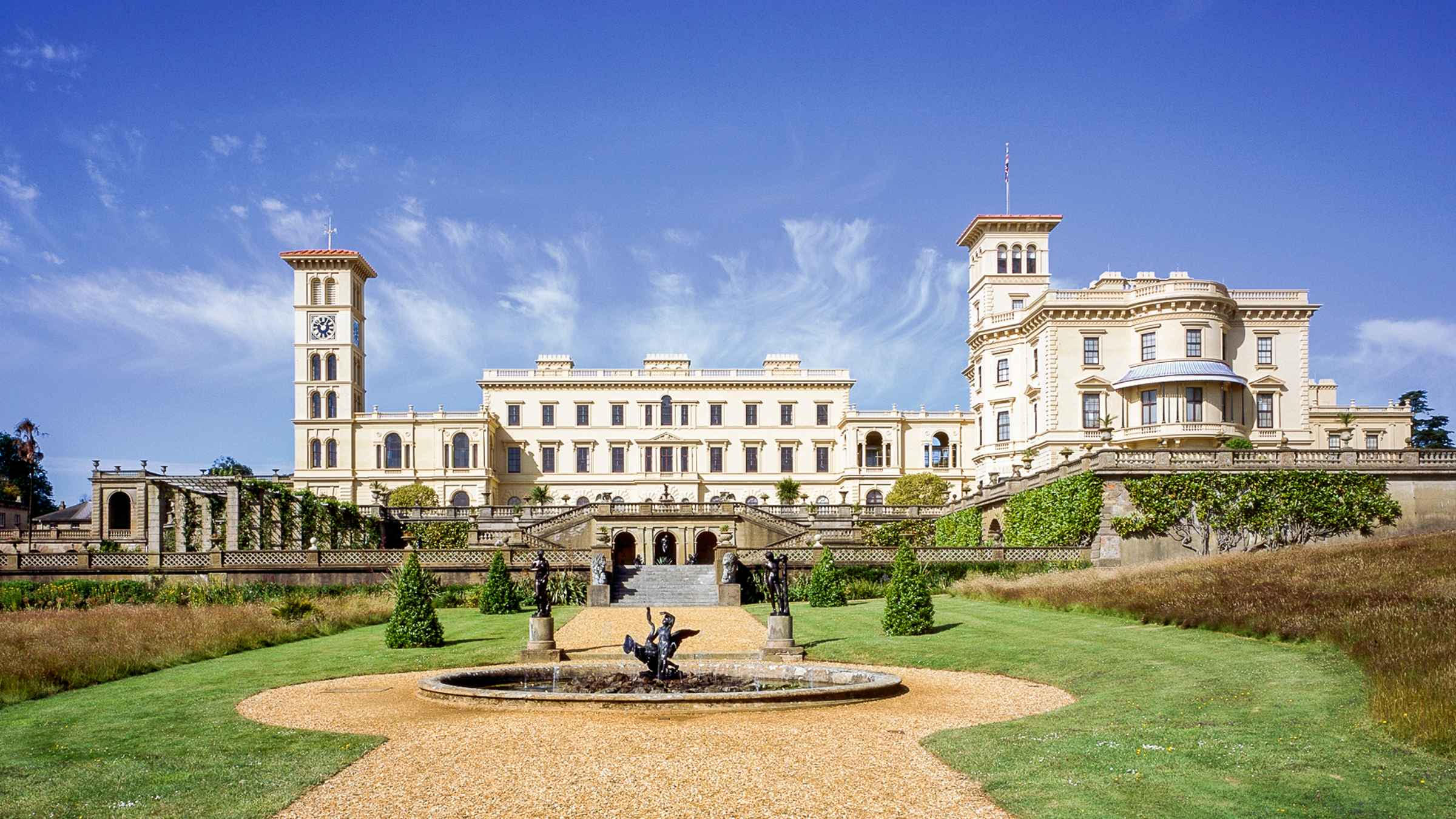 Osbourne House on a summer's day