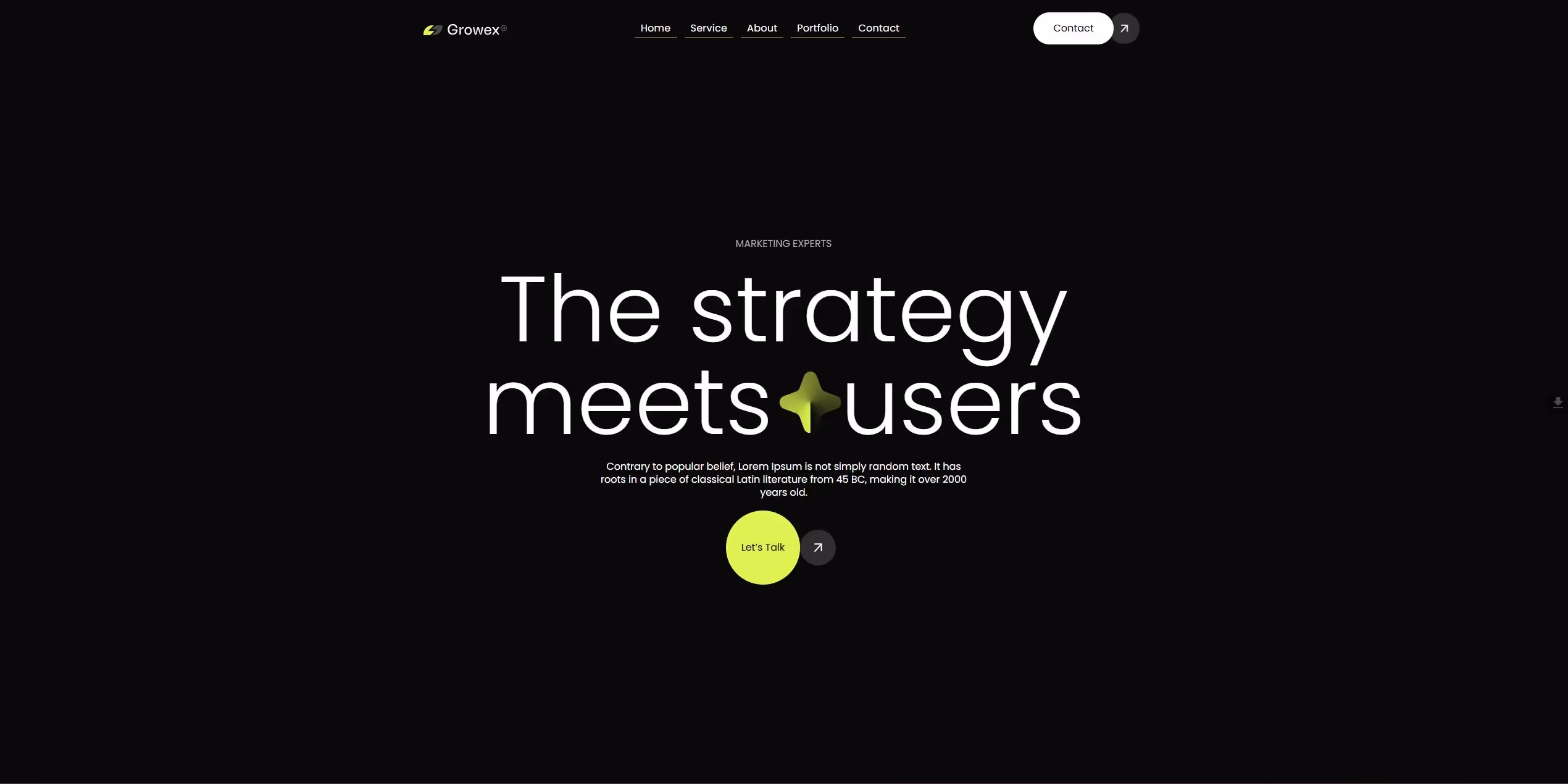 Growex webflow template customization project