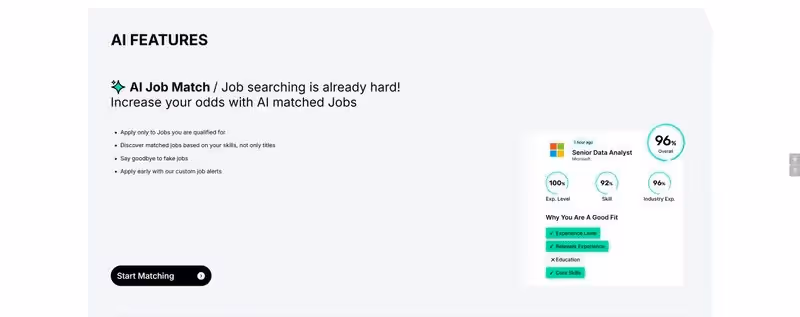 Jobright html to webflow project image