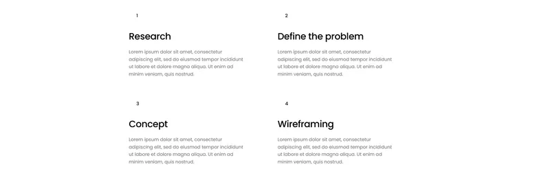 Blend webflow template customization project