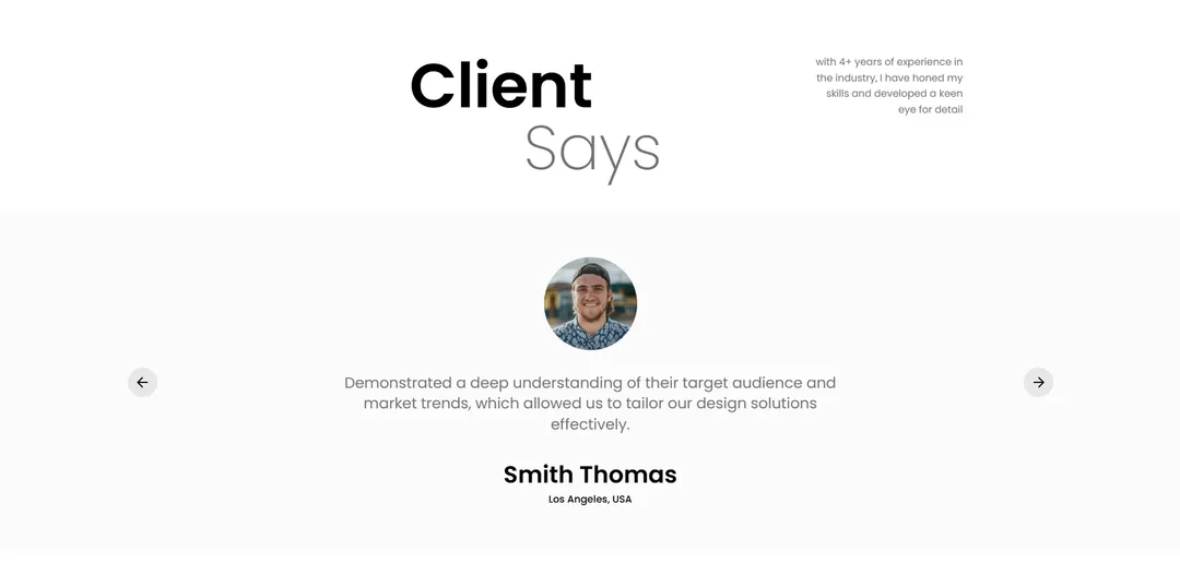 Blend webflow template customization project