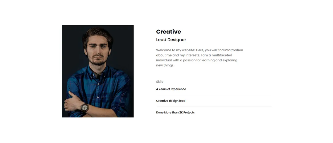 Blend webflow template customization project