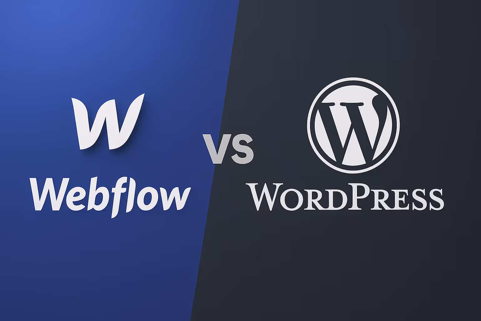 Webflow vs. WordPress