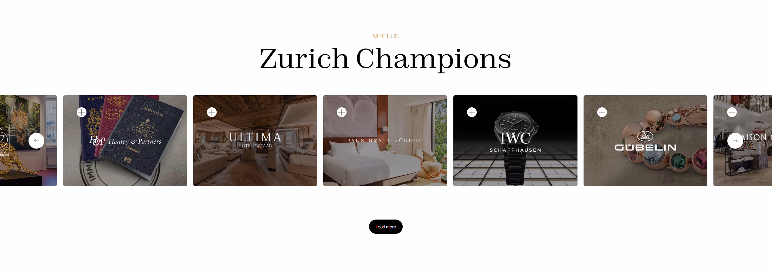Zurich Champions figma to webflow project image