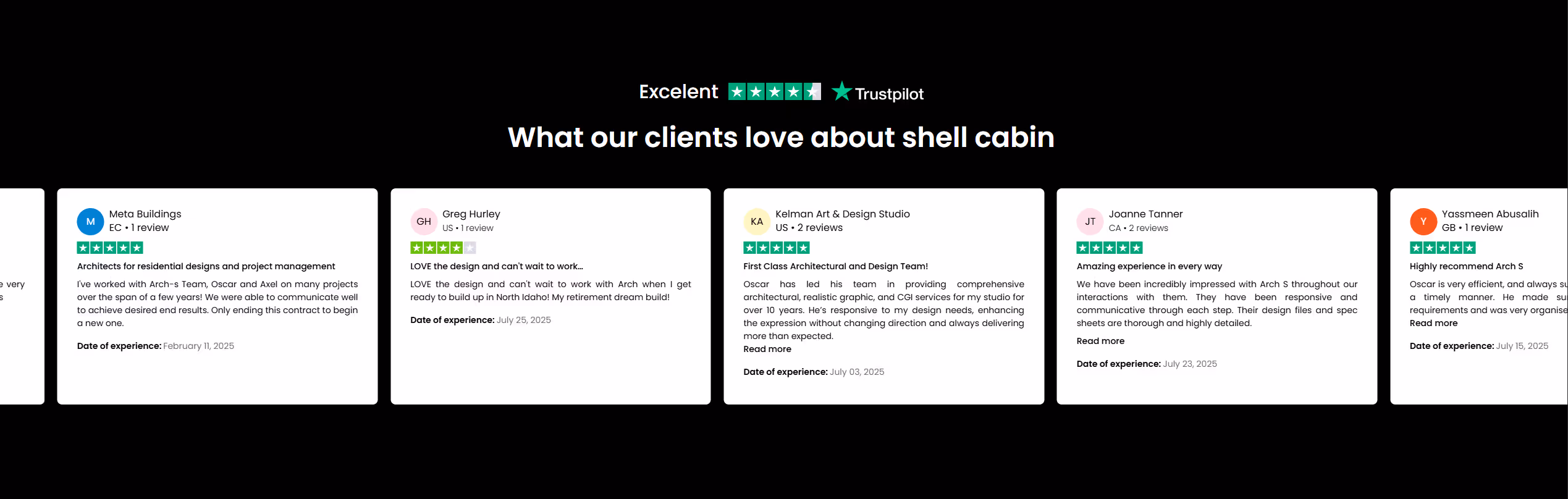 Skylight Cabin figma to webflow project image