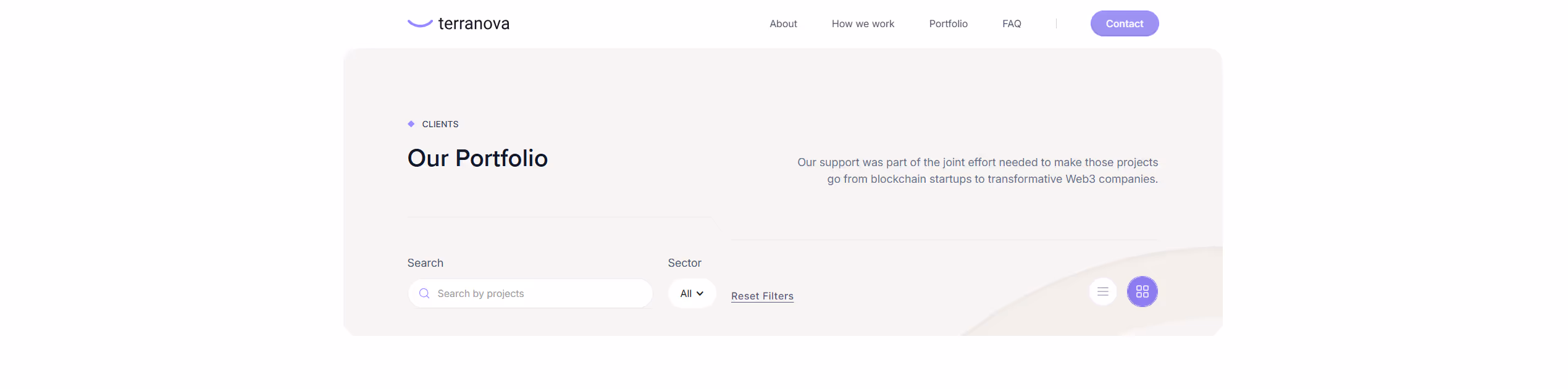 Terranova Ventures figma to webflow project image
