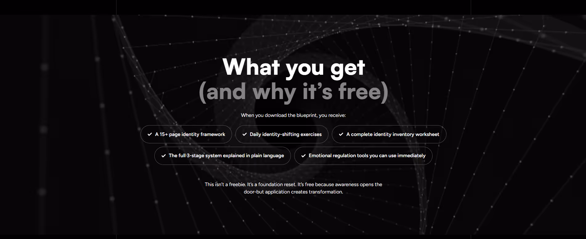 The Divine Identity Blueprint figma to webflow project image