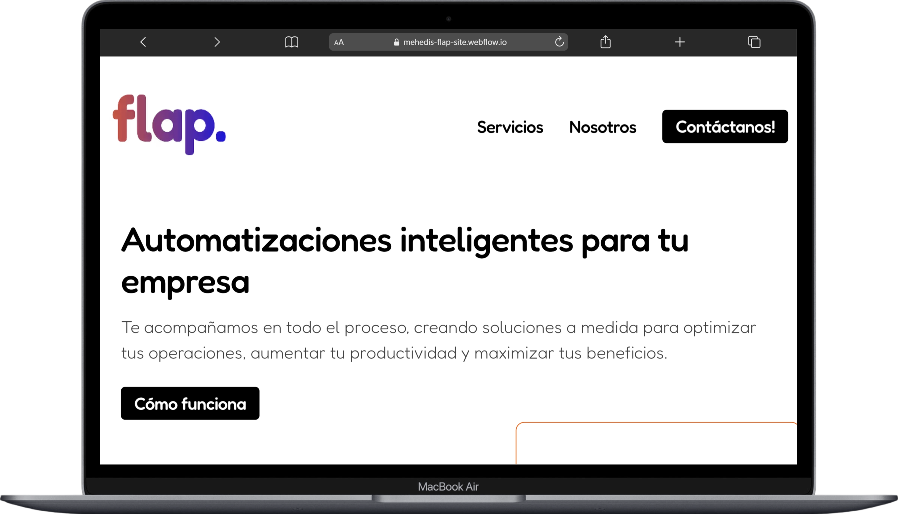 flap---a-real-client-webflow-project