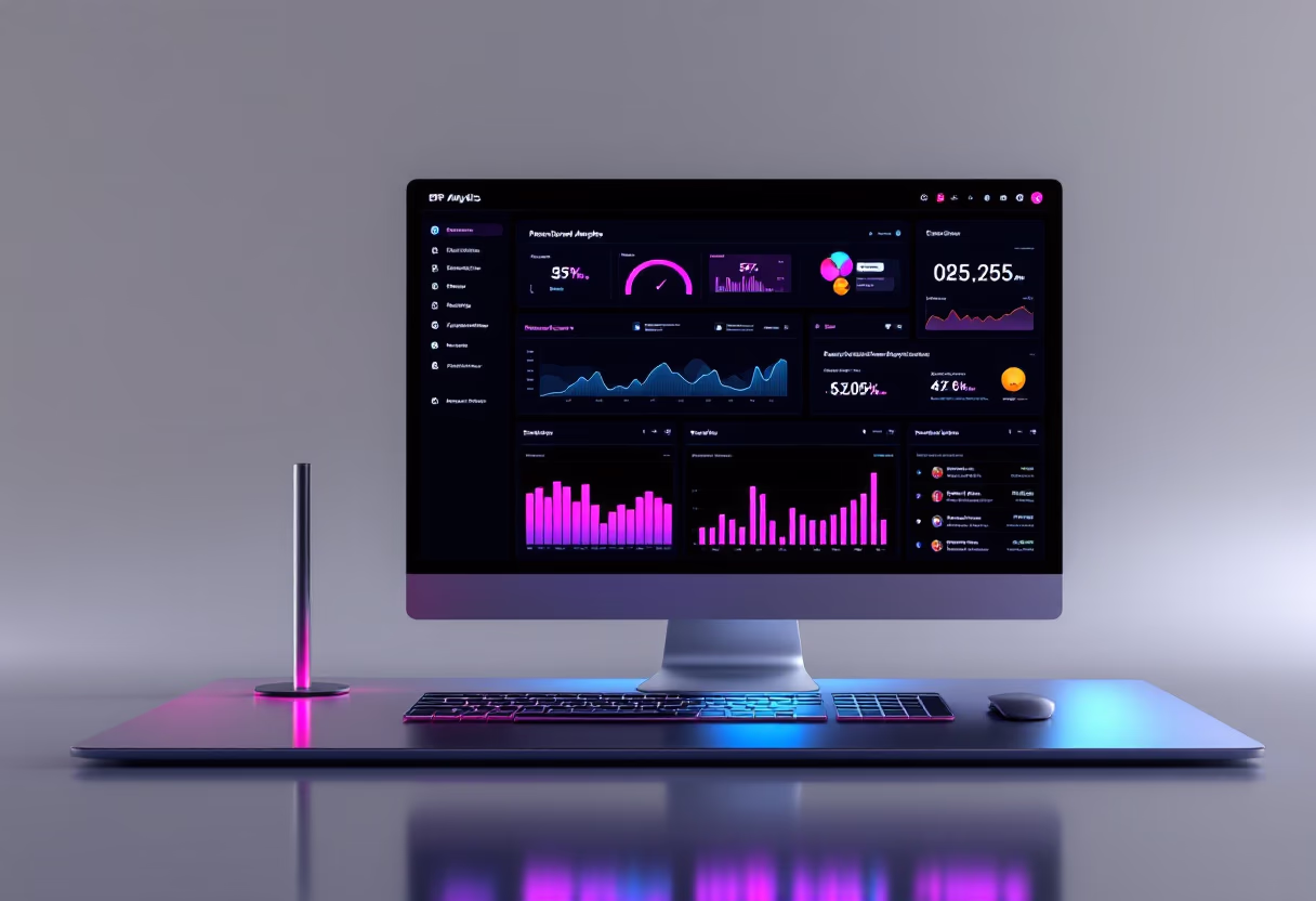 image of analytics dashboard interface (for a erp company)
