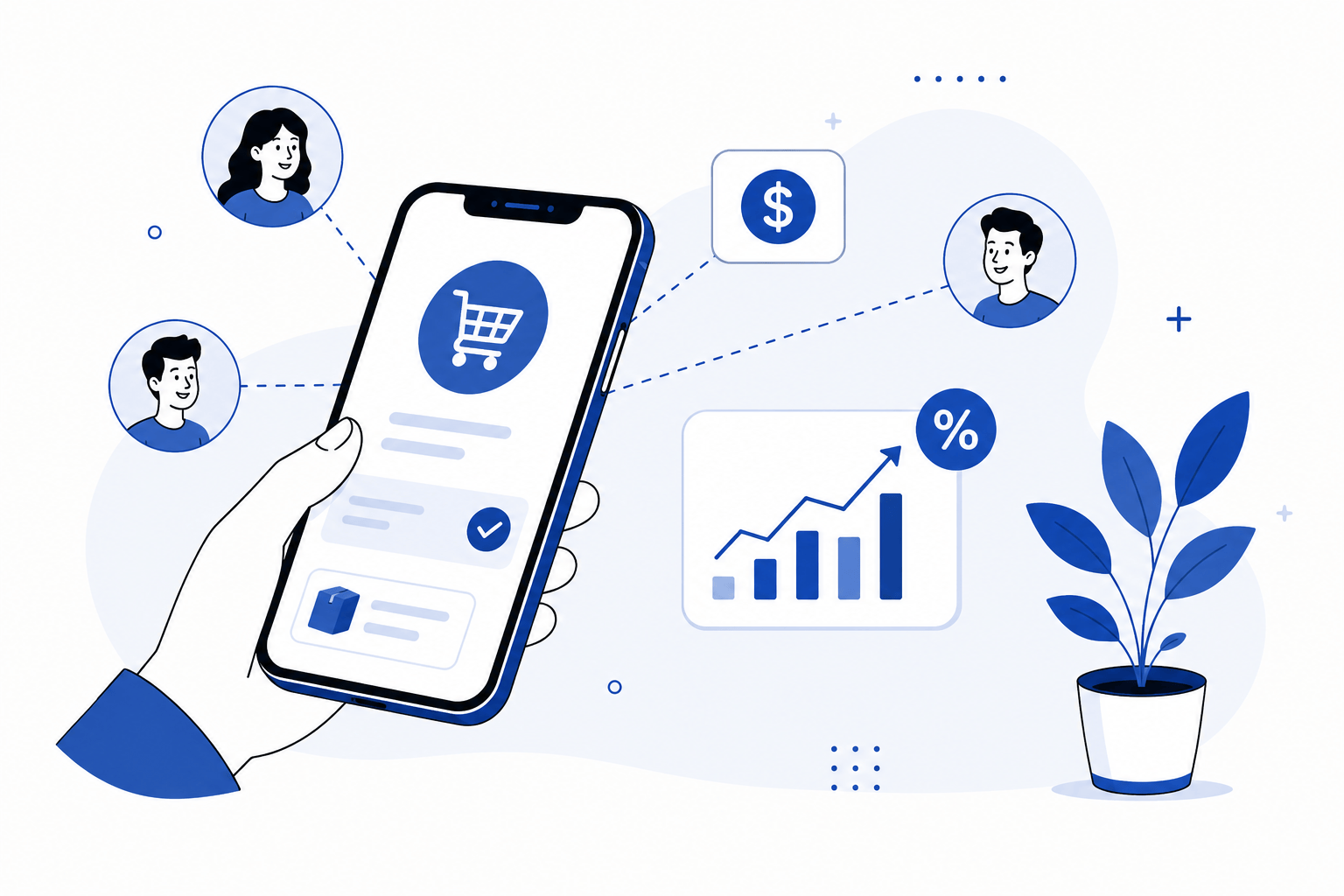 image of online shopping transaction