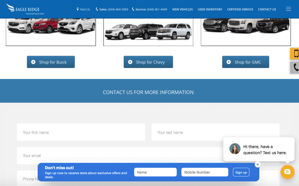 Too many Calls to Action