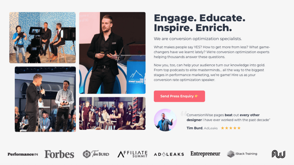 ConversionWise in the Press