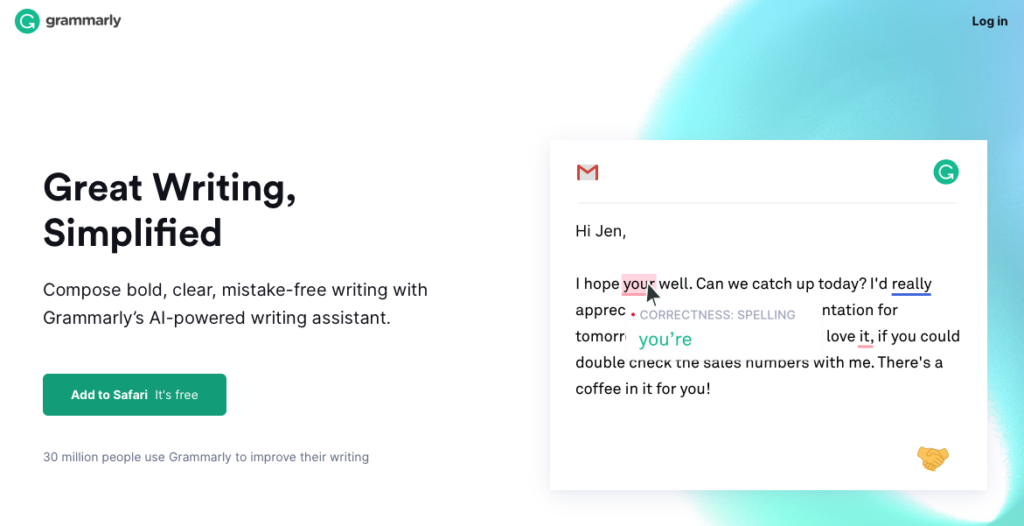 Grammarly's UVP