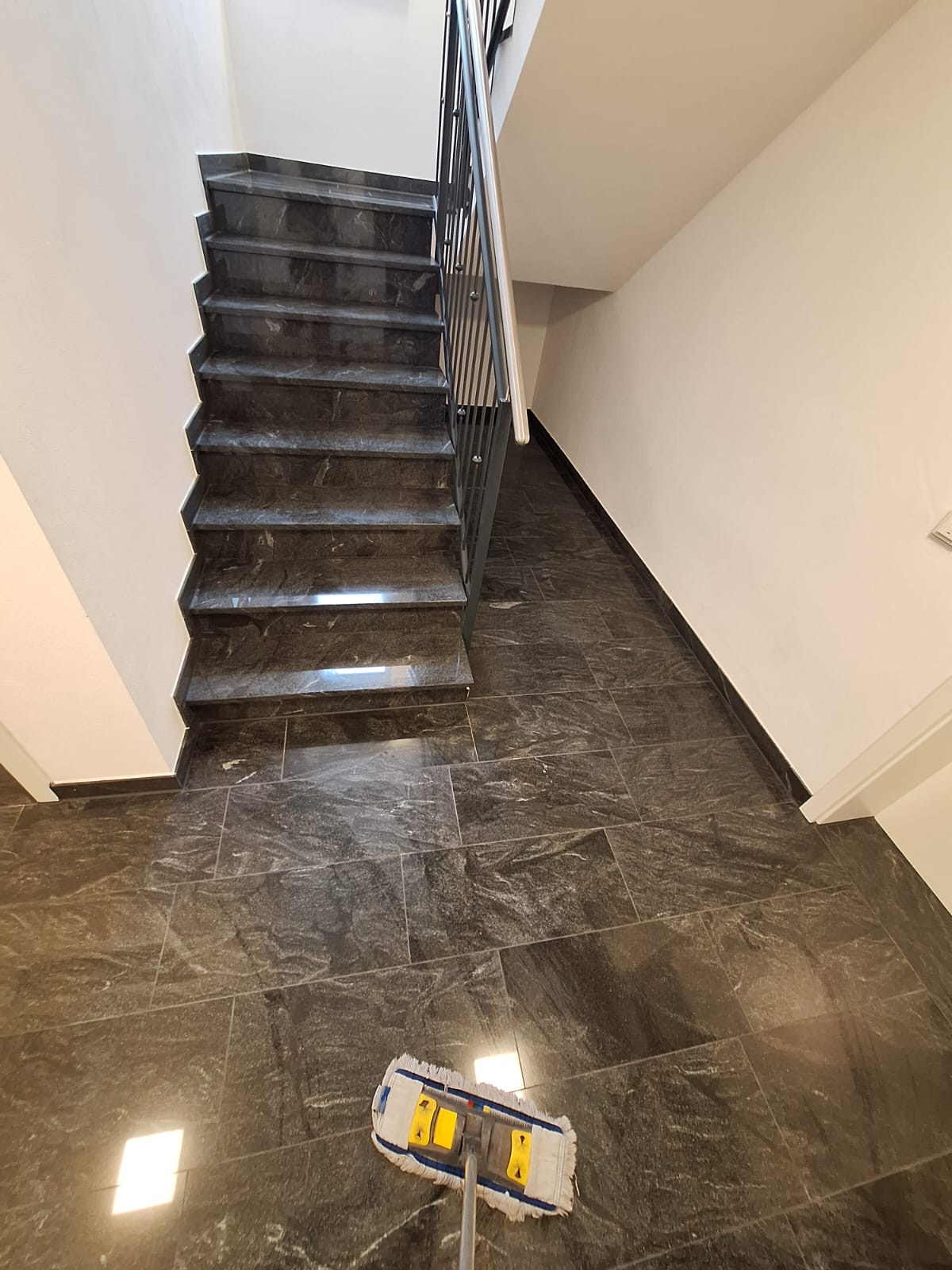 Treppenhausreinigung in einem Mehrfamilienhaus in Lindau