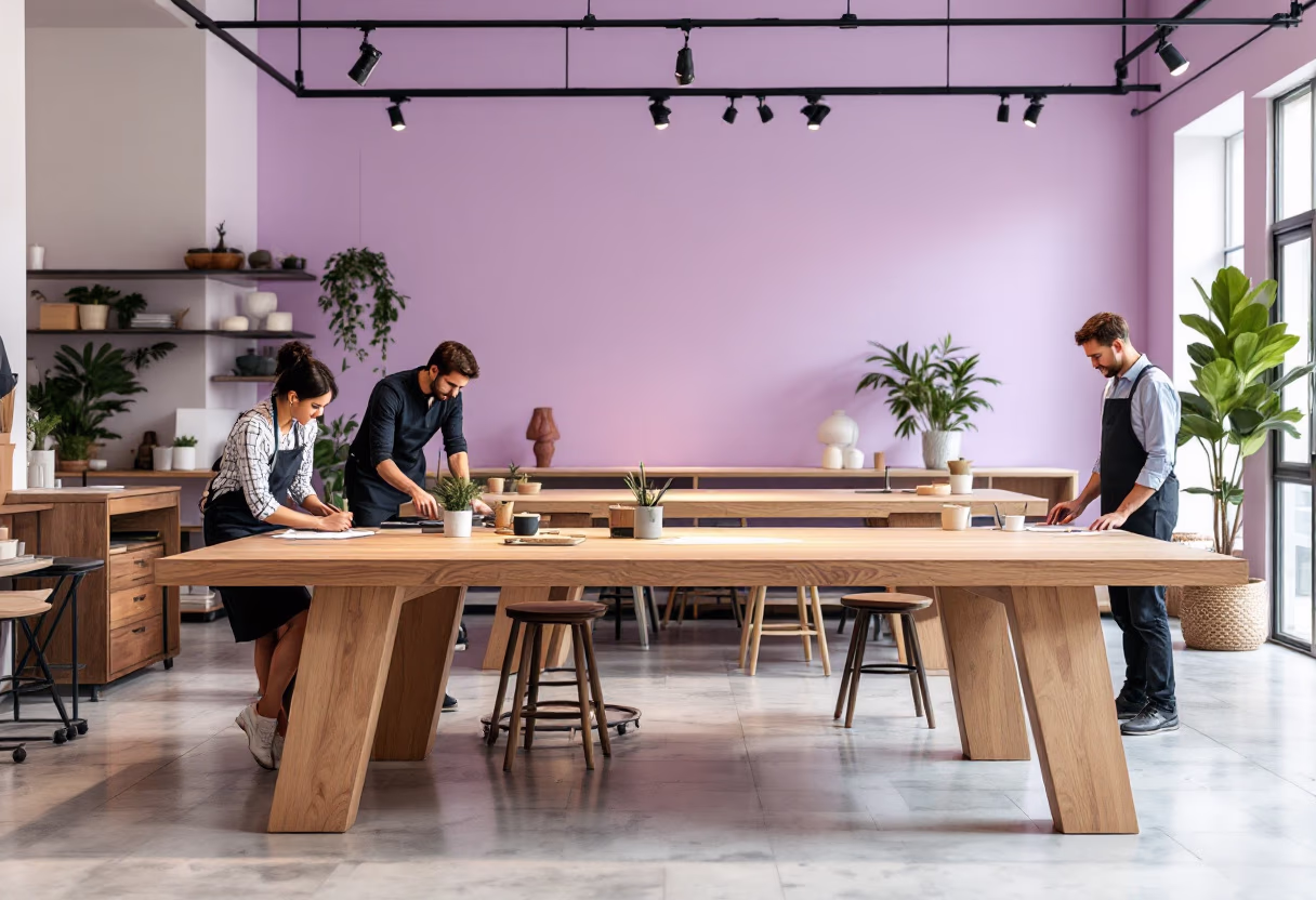 image of community involvement for a furniture store