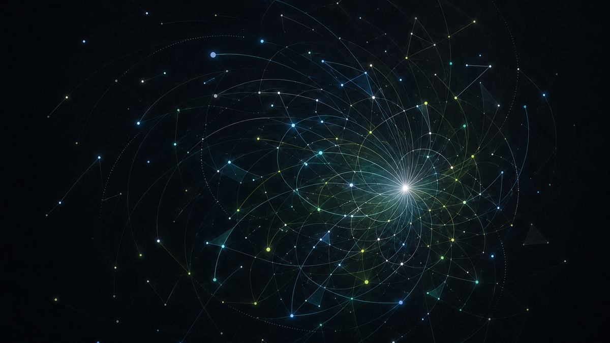 Scattered observations coalescing into a clear, connected pattern.