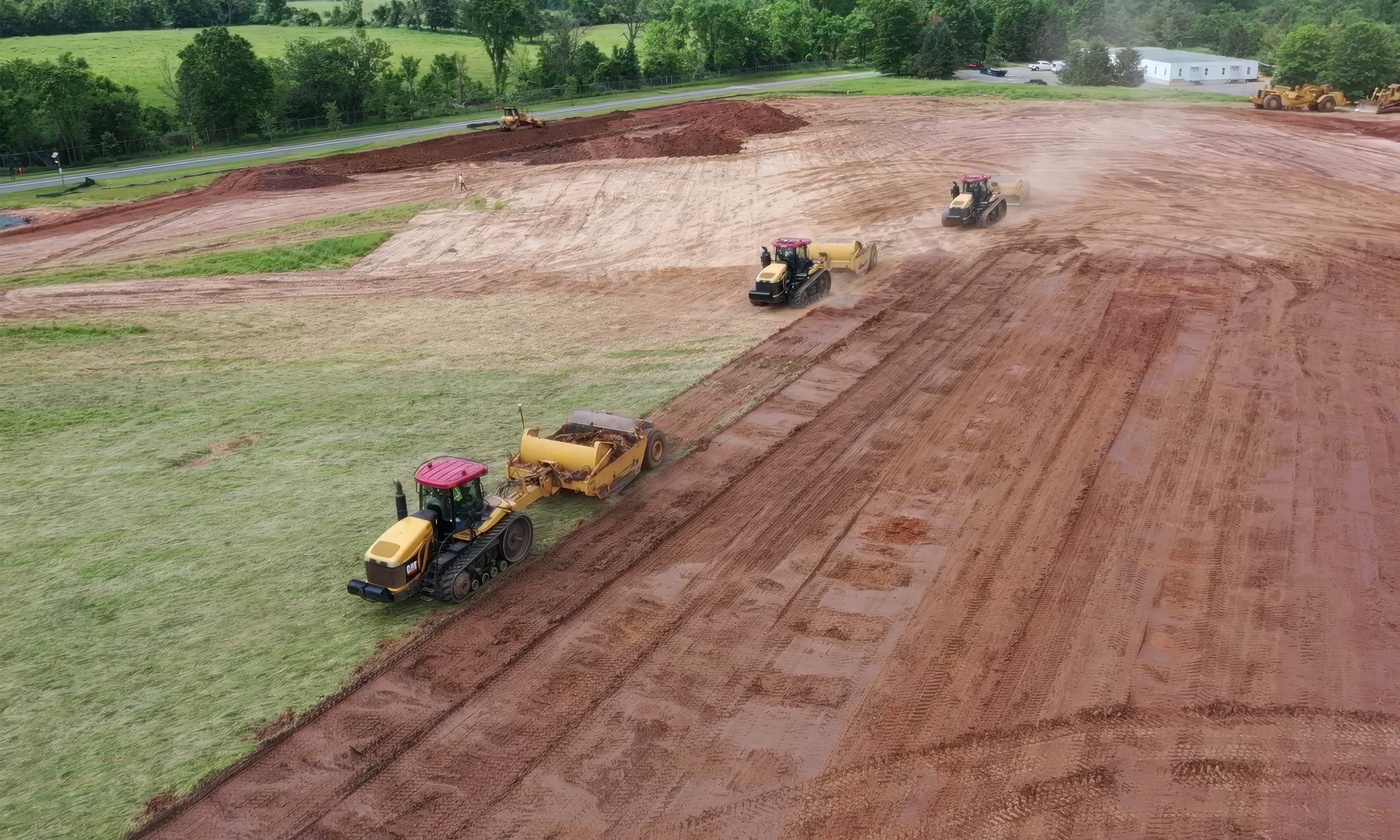 VOLLERS team doing sitework