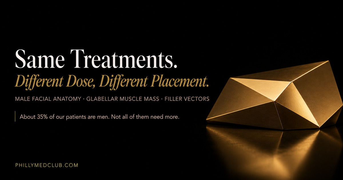 What’s Actually Different About Treating a Man’s Face