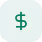 Green dollar sign icon inside a rounded square with a light background.