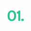 Green rounded square with a white shield and checkmark icon in the center.