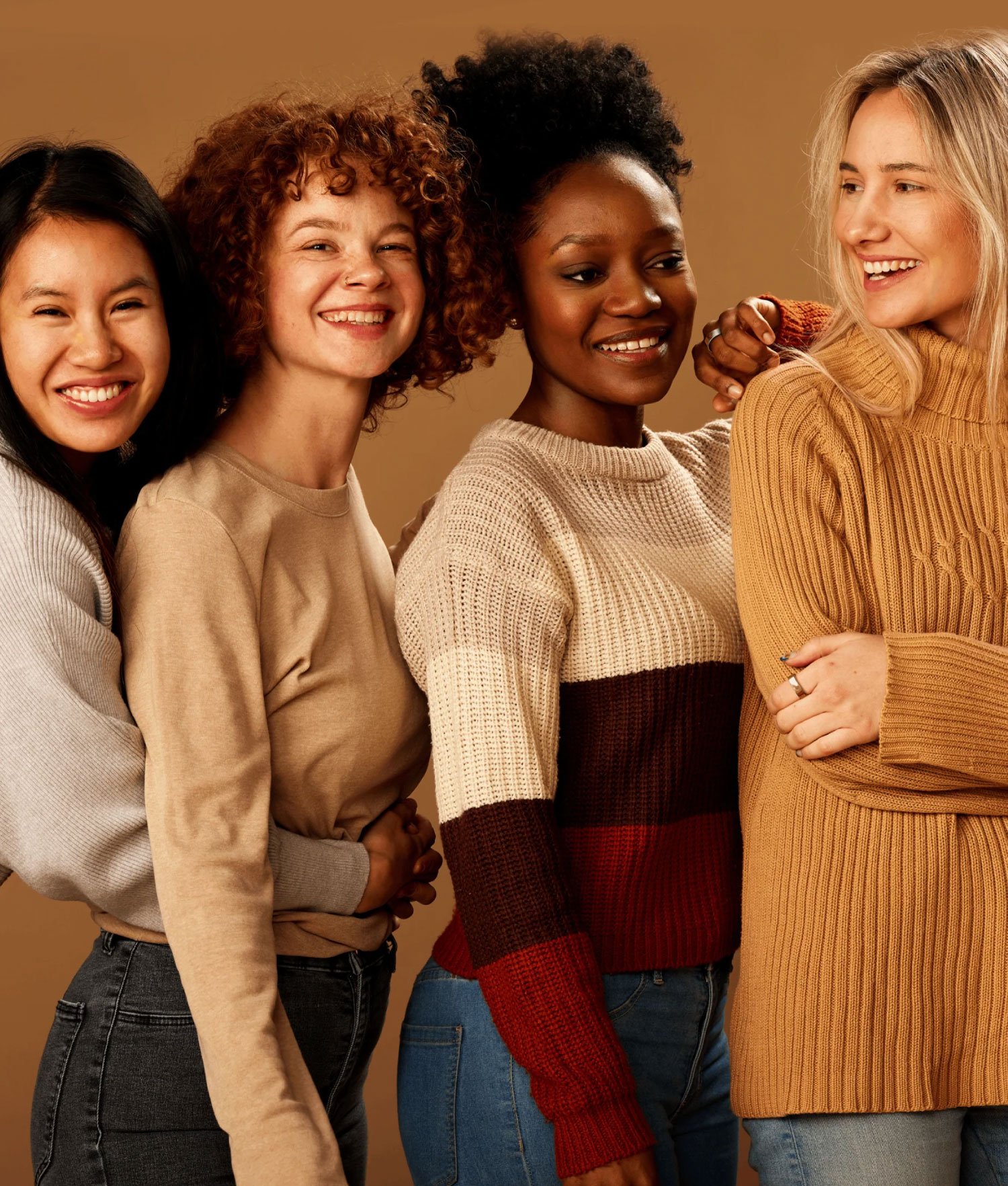 Women wearing RingConn smart ring — diverse wearers, lifestyle portrait