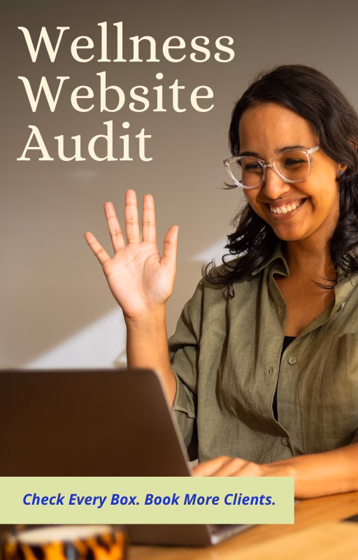 Wellness website audit free checklist