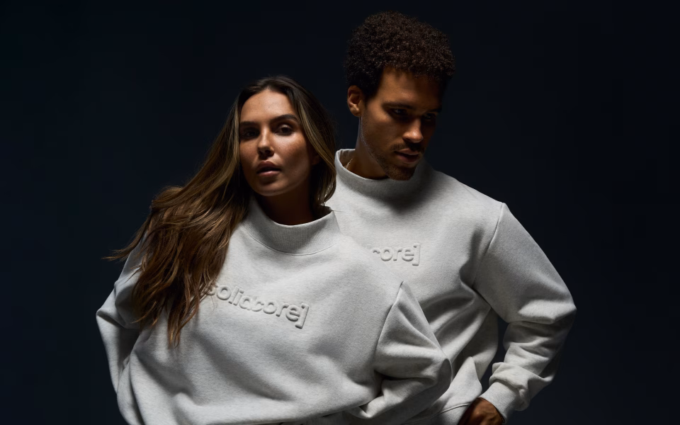 Clients with branded merch