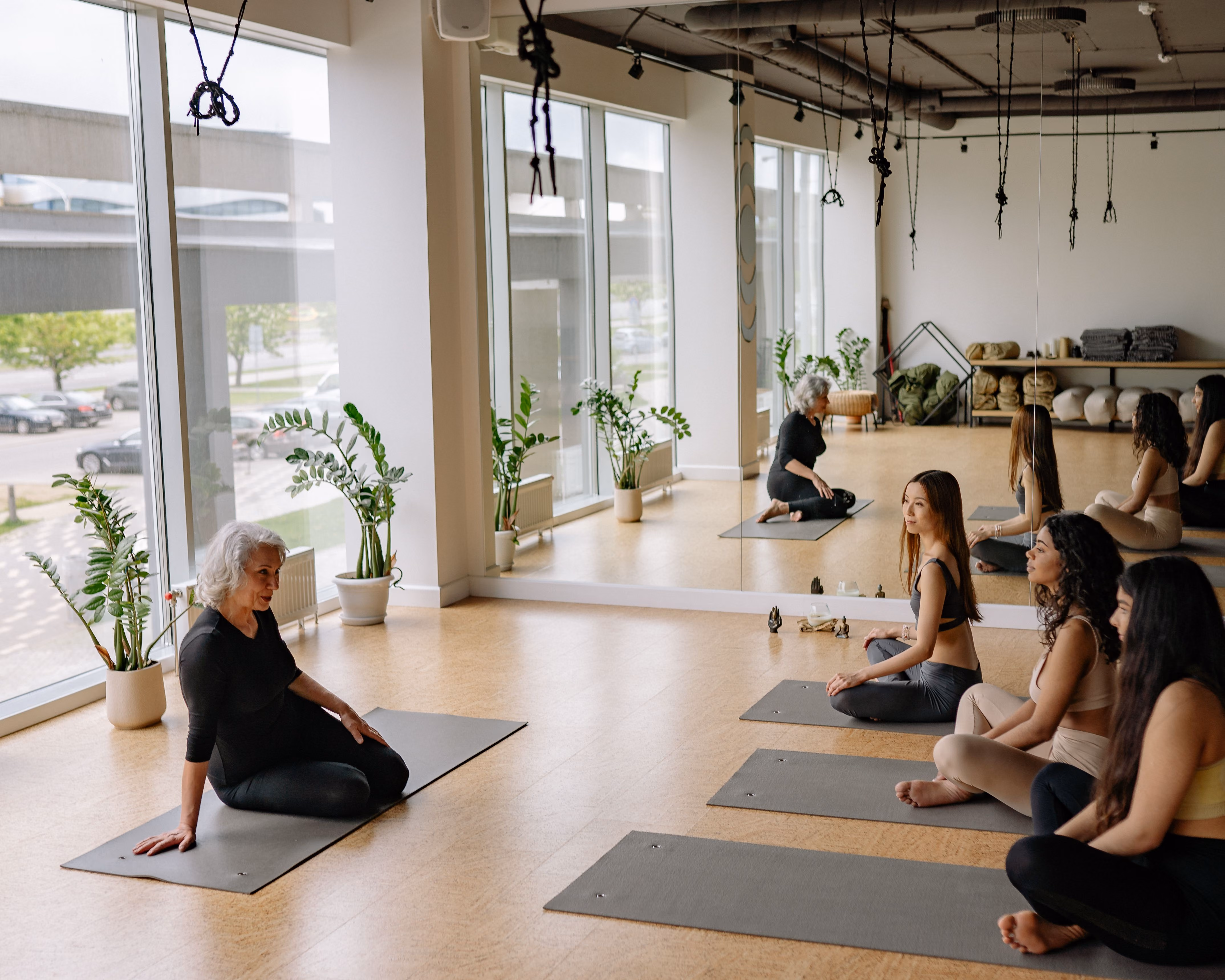 Local yoga studio