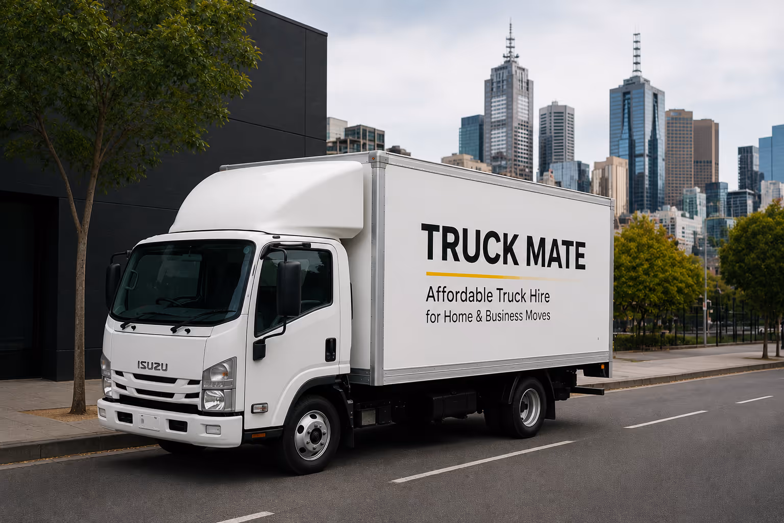 Truck Mate self-drive moving truck available for hire in Melbourne, Victoria.