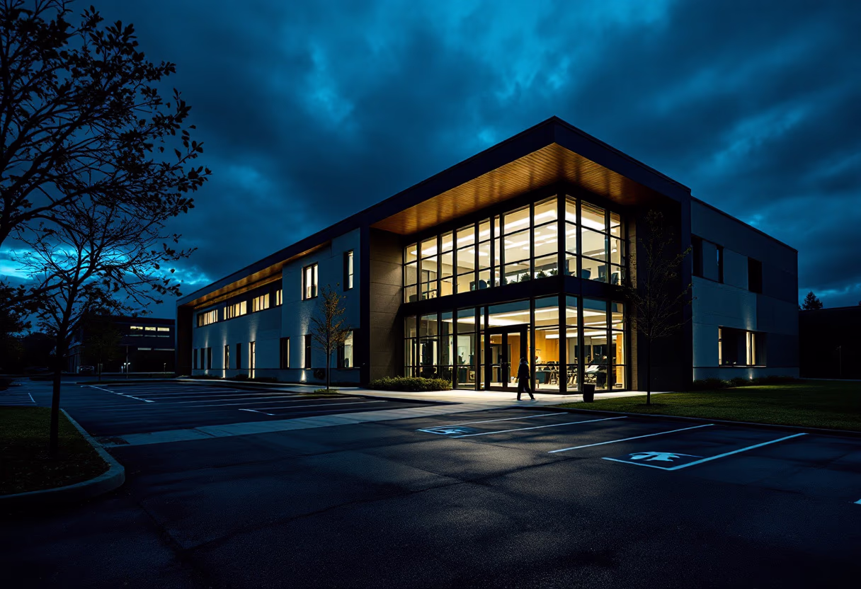 image of main school building