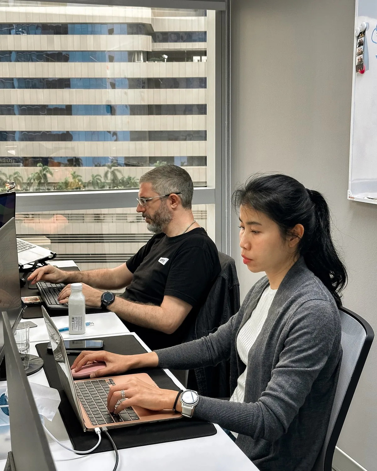 Adfinity specialist creating social media content