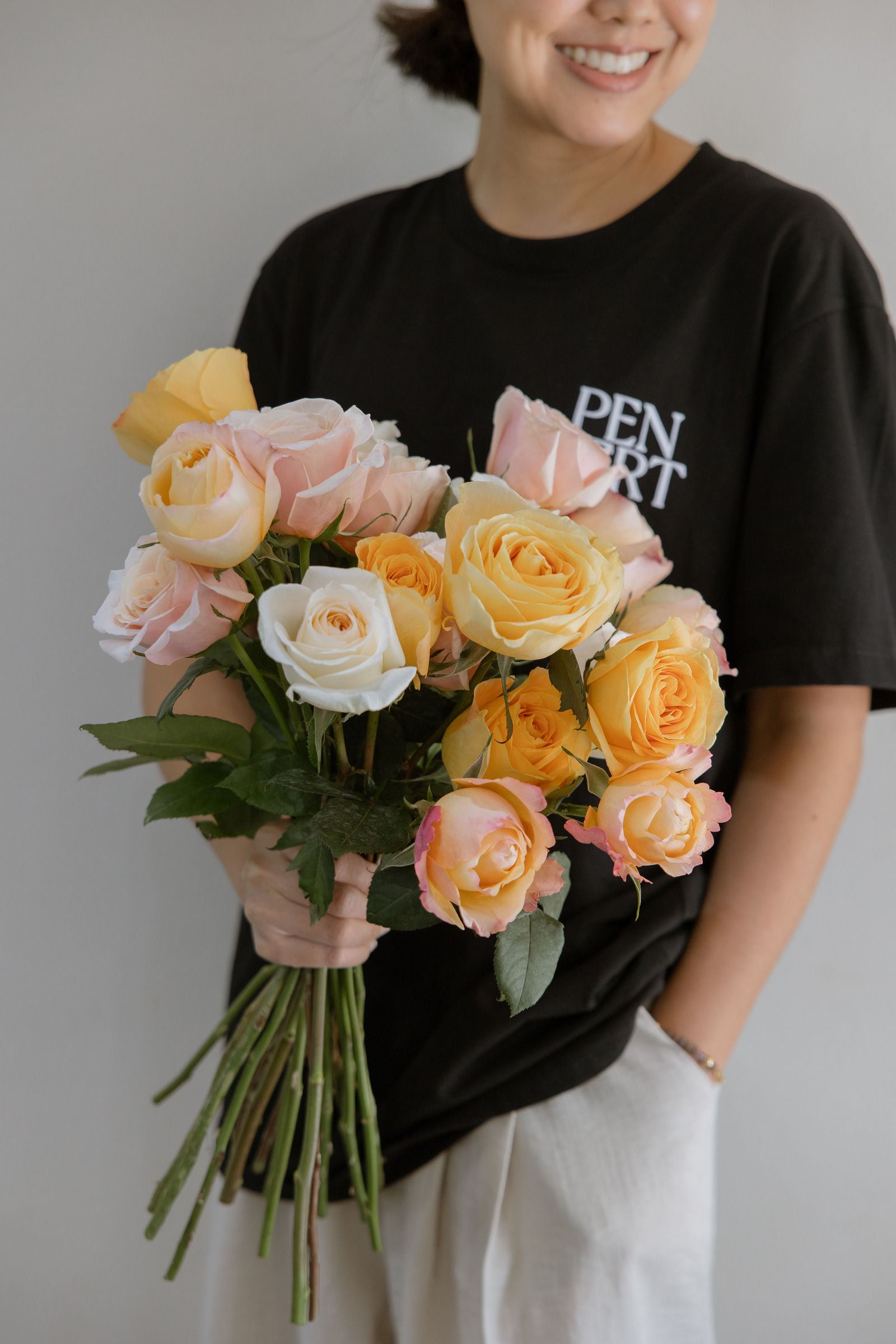 PENLERT Rose Arrangement — Bush Principle