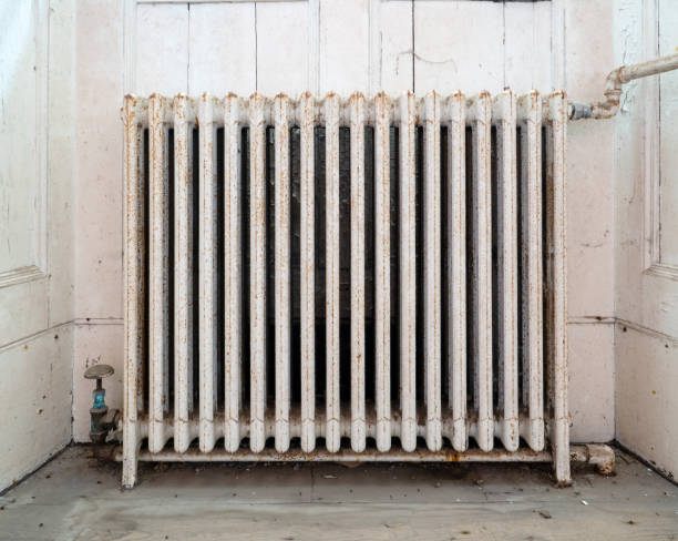 Un radiateur en fonte
