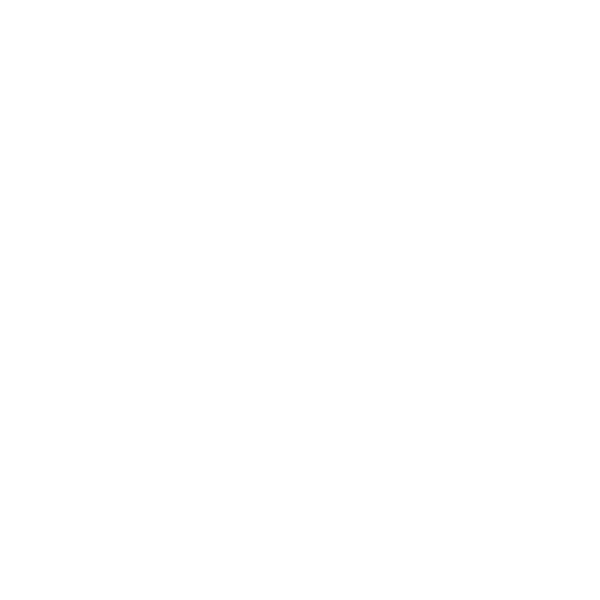 White outline of a megaphone on a tablet screen with sound lines on a black background.