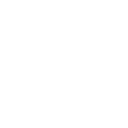 White stopwatch icon with motion lines symbolizing fast time on a black background.