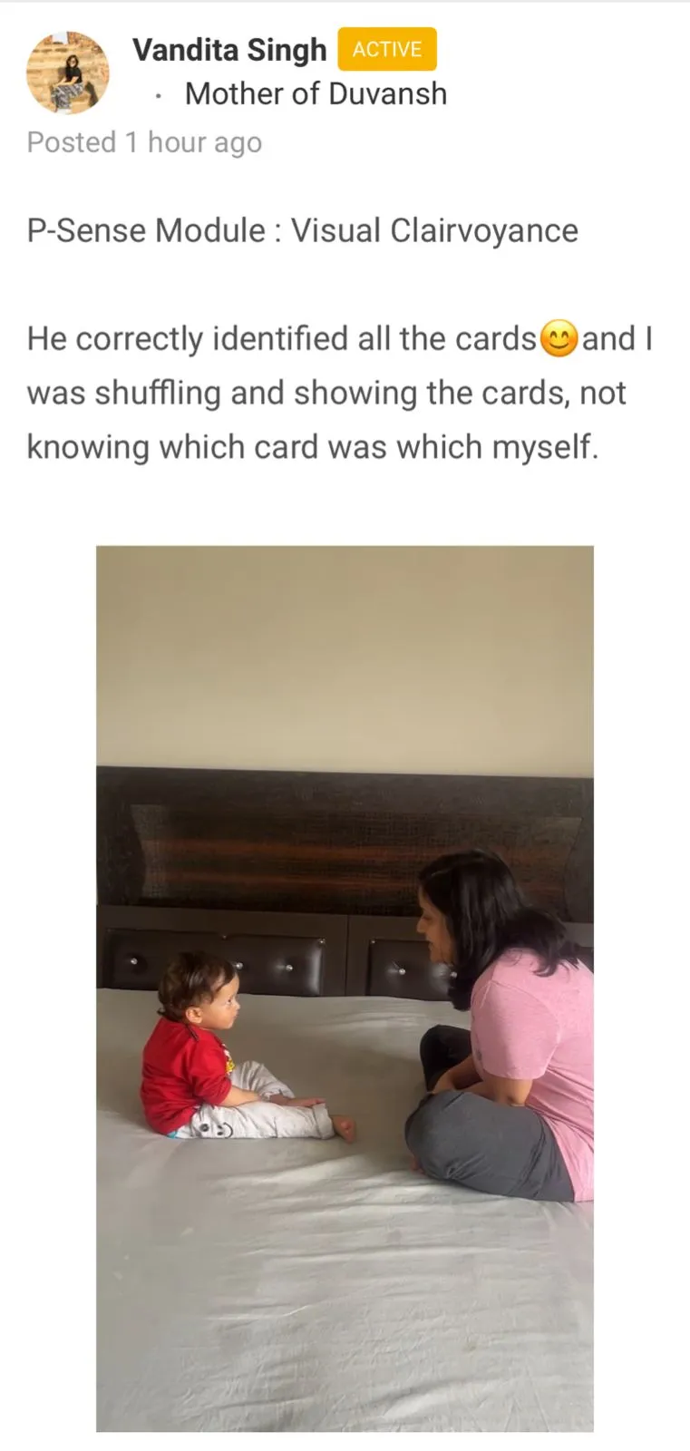 Testimonial from Vandita Singh