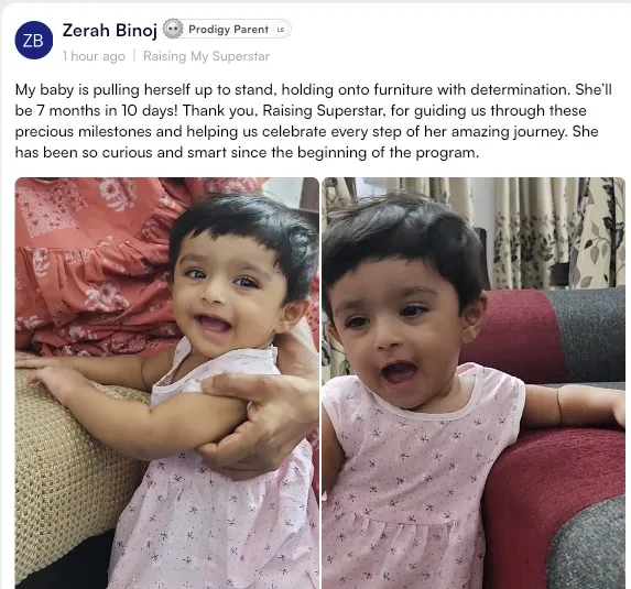 Testimonial from Zerah Binoj