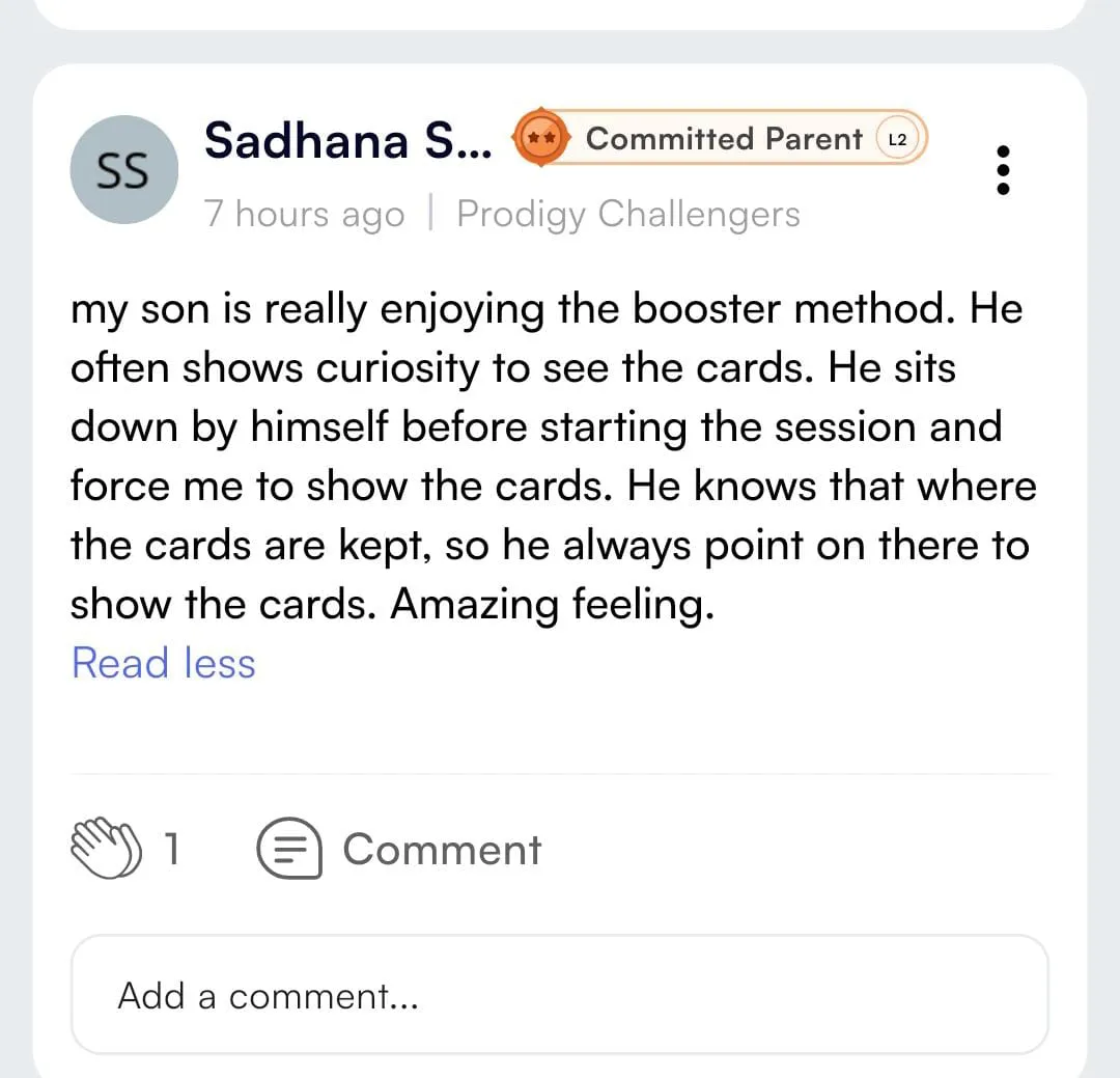 Testimonial from Sadhana S
